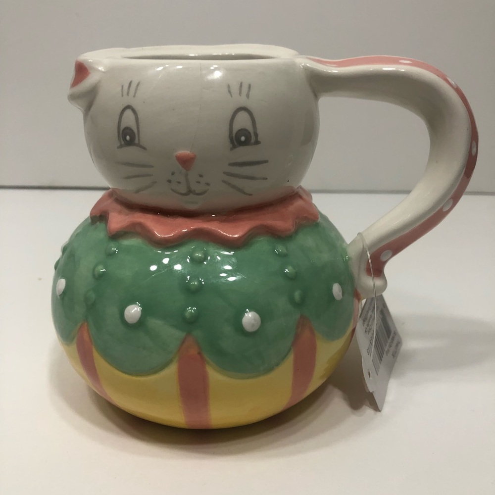 🌟🌟HP🌟🌟Cat Ceramic Mini Pitcher - Picture 9 of 10